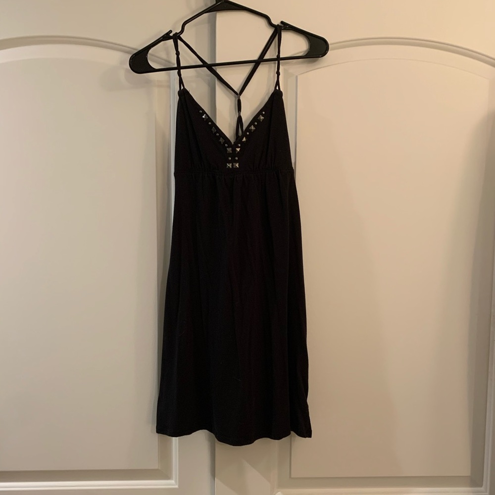 American Eagle black dress.